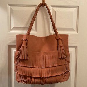 NEW! Designer Danielle Nicole FRINGE large bag